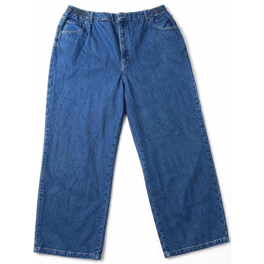 Lee Women's 30W Petite Pepper Stone Relaxed Fit Tapered Jeans NWT Irregular